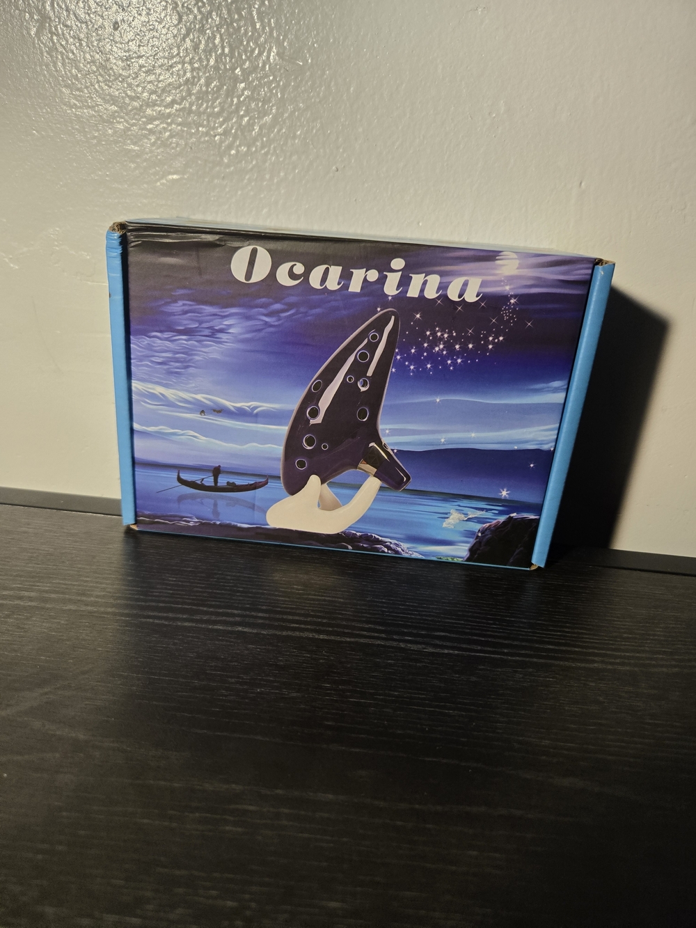 Ceramic Ocarina in Blue -never Used
